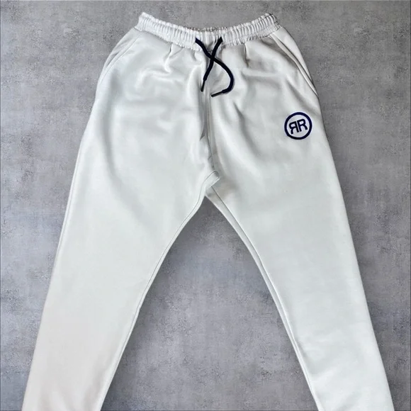 White and Blue Cotton Fleece 2pc Set.ALL REASONABLE OFFERS ACCEPTED!